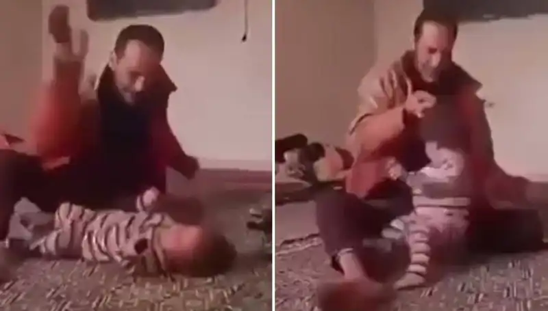 Çocuğuna Acımasızca Şiddet Uygulayan Anne Gözaltına Alındı