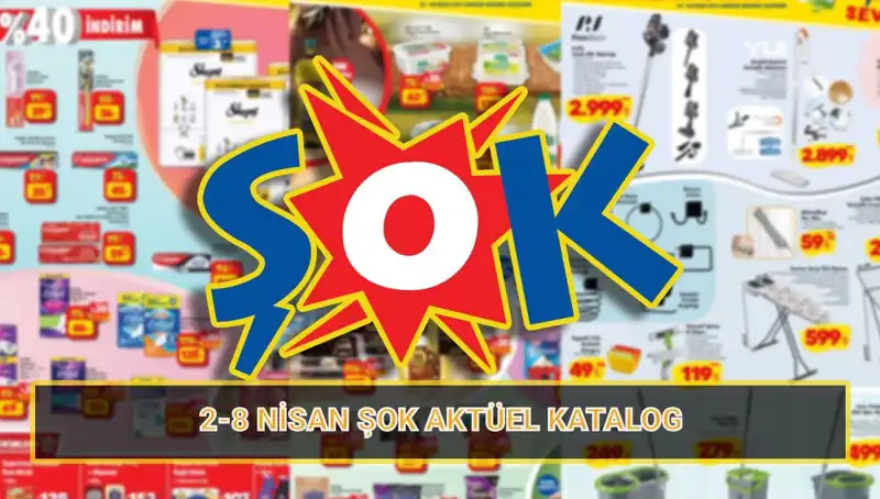 ŞOK 2-8 Nisan Kataloğu ile Temizlik Ürünlerinde Şaşırtan Fırsatlar!