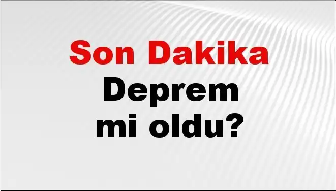 Kars'ta Son Dakika: Beklenmedik Deprem Gerçekleşti!