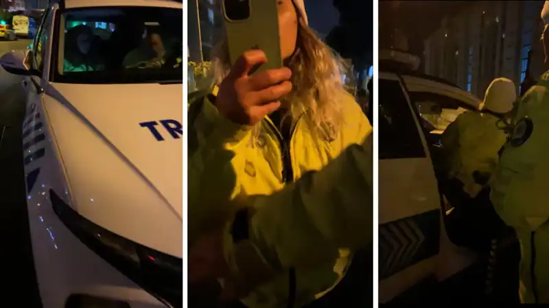 E-Devlet'te Trafik Cezasını Gören Vatandaş, Polisi Yerinde Yakaladı!