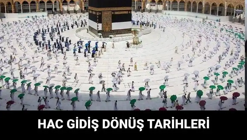 2025 Hac Tarihleri Açıklandı: Hacca Gidiş ve Dönüş Zamanı Ne Zaman?