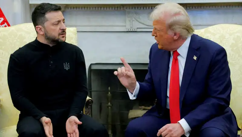 Trump'tan Zelenski'ye Şok Hamle: İngiltere'de İstihbarat Yasağı!