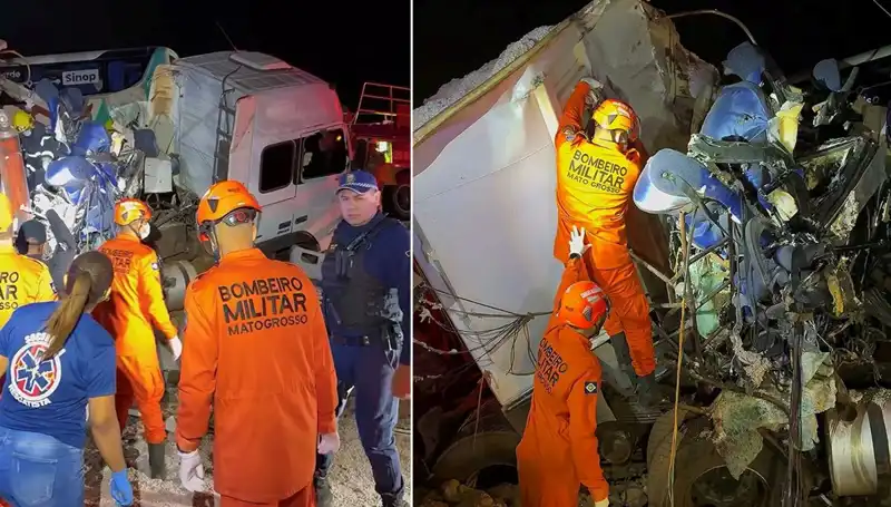 Brezilya'da Feci Otobüs Kazası: Hayatını Kaybedenlerin Sayısı 11'e Ulaştı