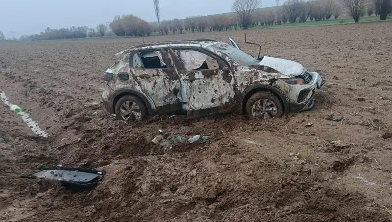 Şarampole Devrilen Otomobilde Şok Edici Kaza: 2 Yaralı