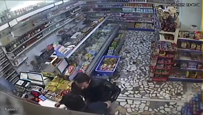 Cezaevi Firarisi Markette Geceyarısı Dehşet Saçtı!