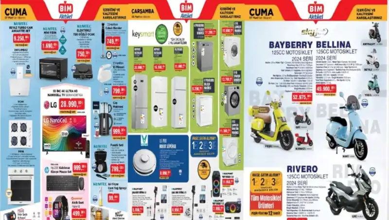 BİM’de Dev İndirimler: 4-7 Mart Aktüel Ürünler Kataloğu Şimdi Yayında!