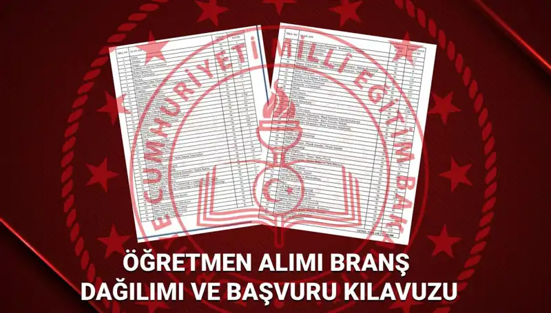 2025 MEB Öğretmen Atamaları: Branş Dağılımı ve Alım Sayıları Açıklandı